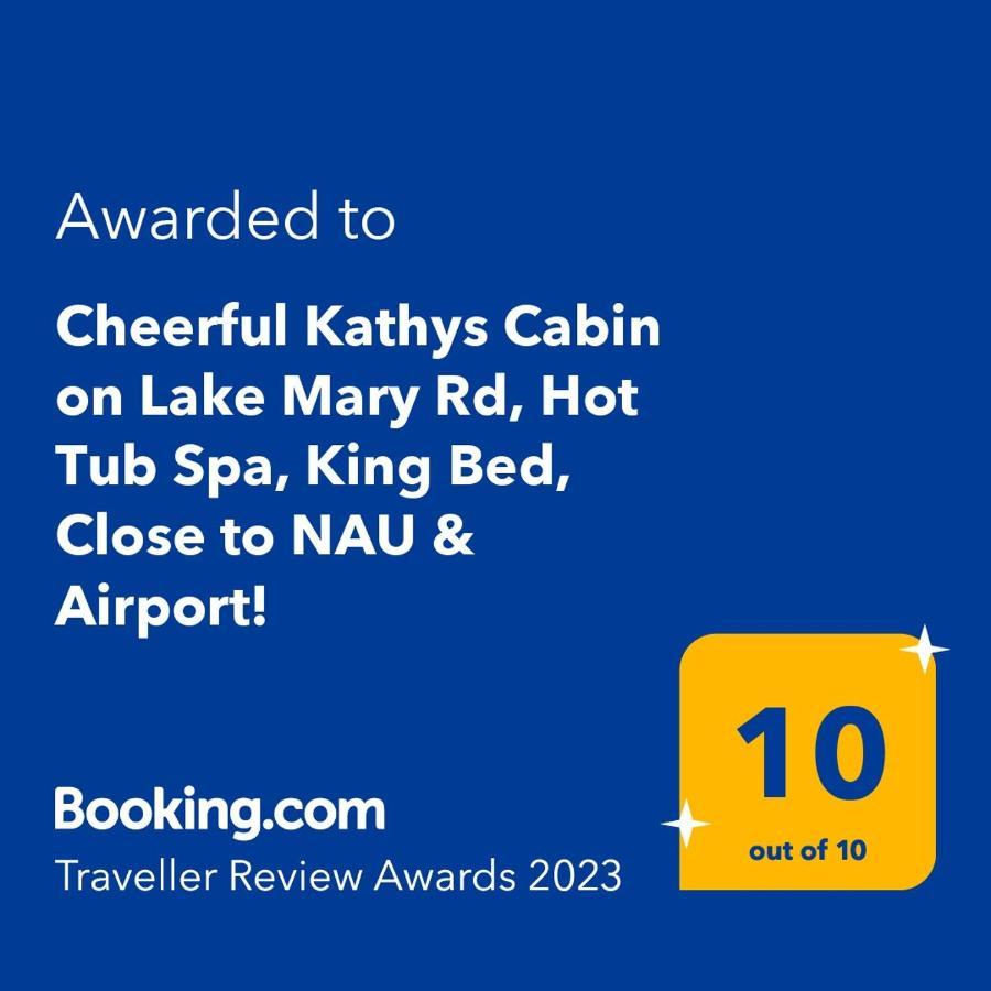 Kathys Cabin, King Bed, Hot Tub, Near-Nau & Downtown Attractions, Perfect Year-Round Mountain Getaway Flagstaff Zewnętrze zdjęcie